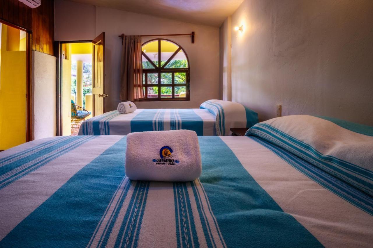 Hotel Bungalows Acuario Puerto Escondido  Eksteriør billede