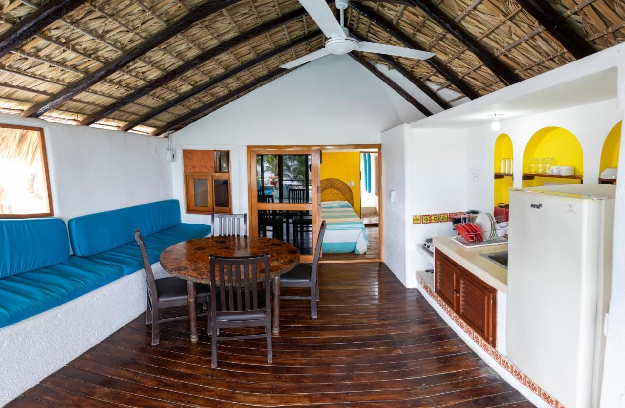 Hotel Bungalows Acuario Puerto Escondido  Eksteriør billede