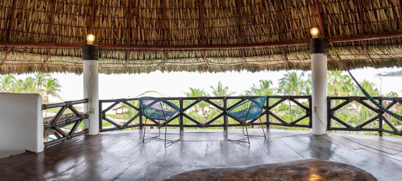 Hotel Bungalows Acuario Puerto Escondido  Eksteriør billede