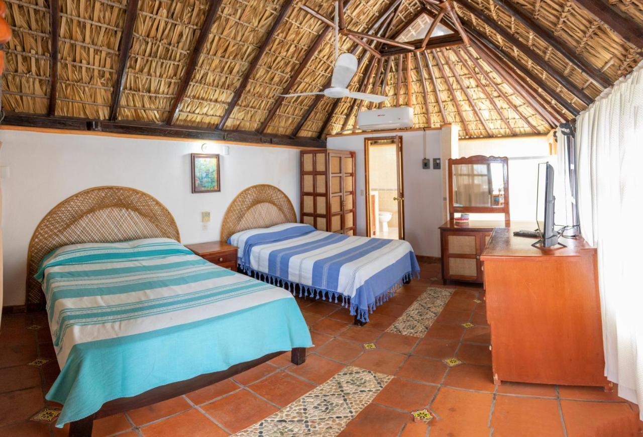 Hotel Bungalows Acuario Puerto Escondido  Eksteriør billede