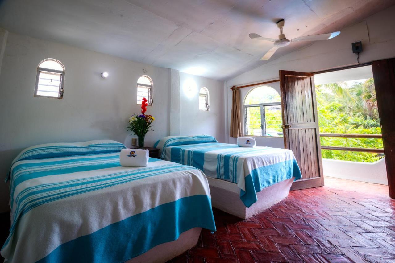 Hotel Bungalows Acuario Puerto Escondido  Eksteriør billede