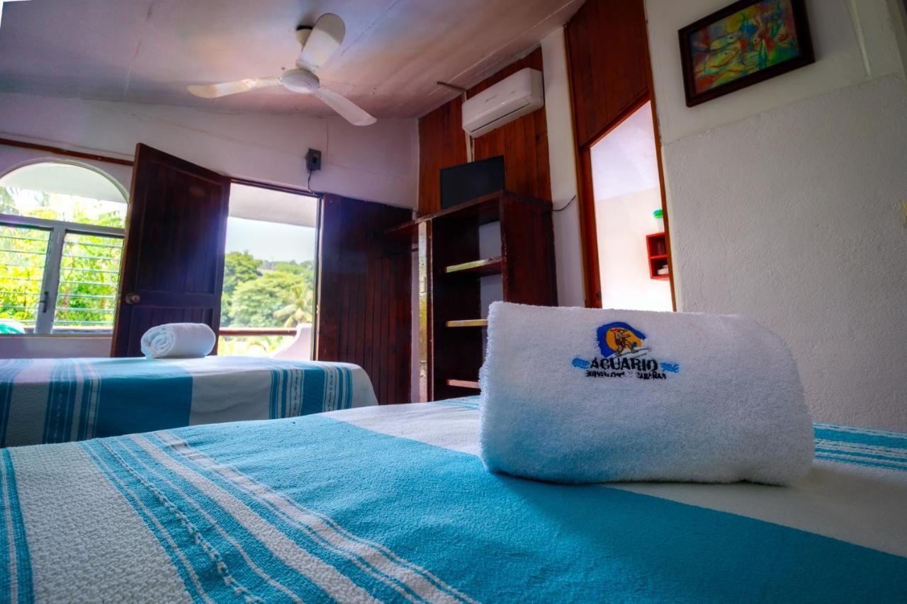 Hotel Bungalows Acuario Puerto Escondido  Eksteriør billede