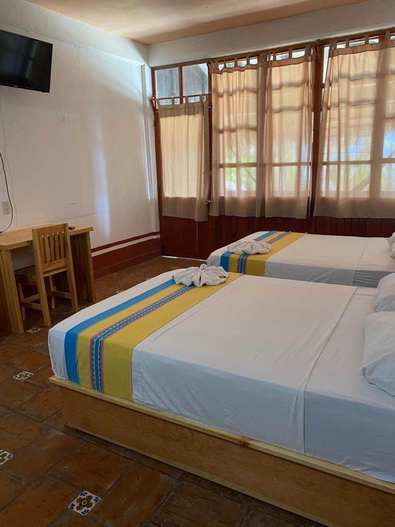 Hotel Bungalows Acuario Puerto Escondido  Eksteriør billede