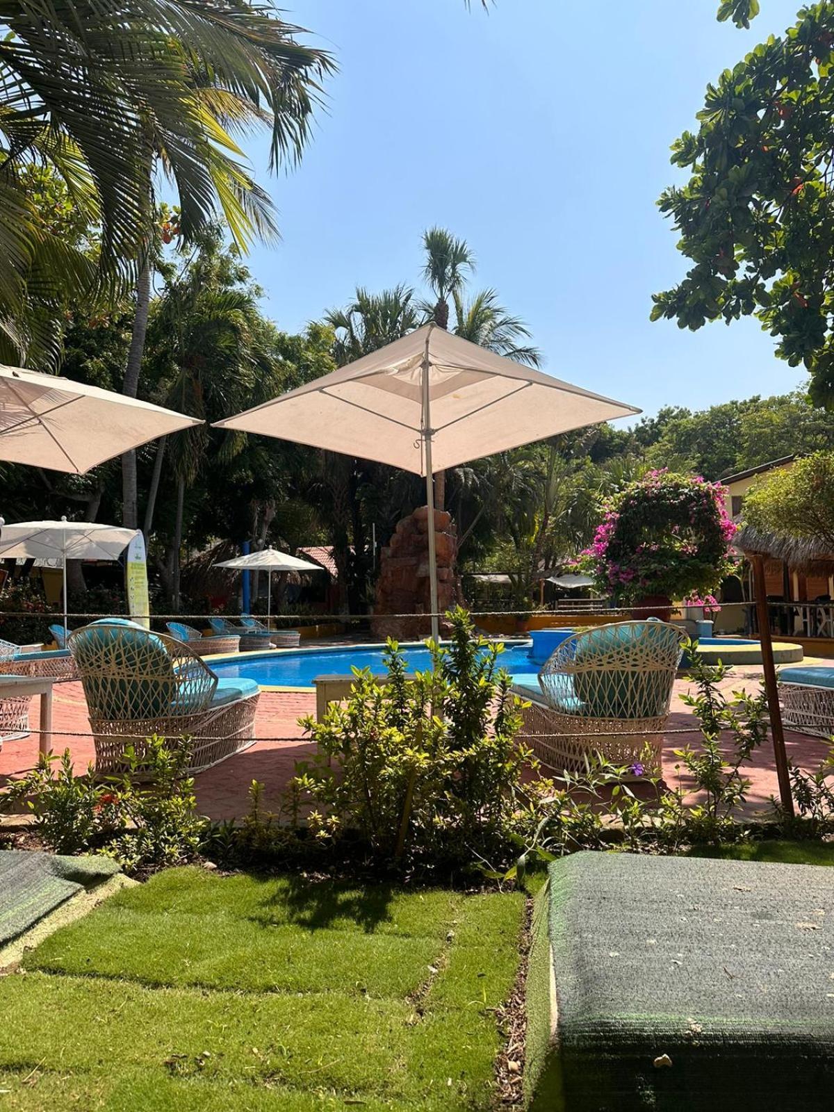 Hotel Bungalows Acuario Puerto Escondido  Eksteriør billede